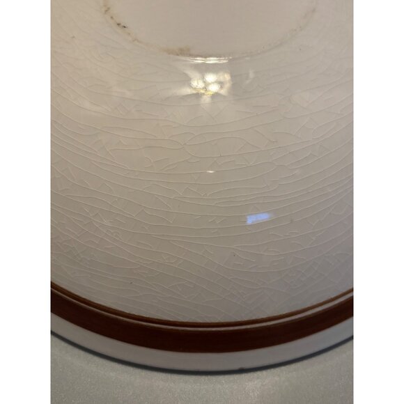 Vintage Nasco Mountain Woodland 11" Round Fruit / Serving Bowl - Picture 11 of 11